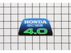 Emblem - Gc135 4.0 – Part Number: 87101-ZL9-000