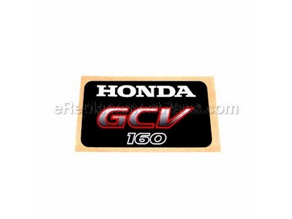 10018367-1-M-Honda-87101-ZM0-020-Mark- Emblem - Gcv160 5.5