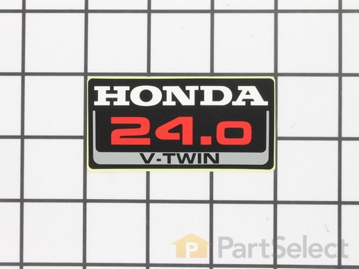 10018370-1-M-Honda-87101-ZN1-000-Emblem - 24.0