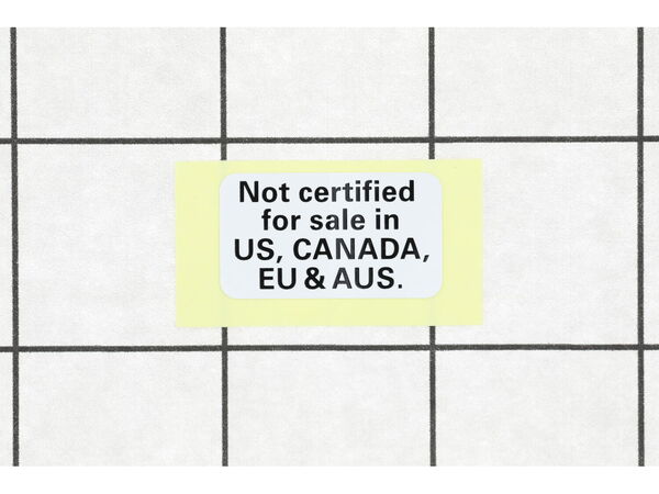 10018391-1-M-Honda-87114-ZH7-000-Label- Warning