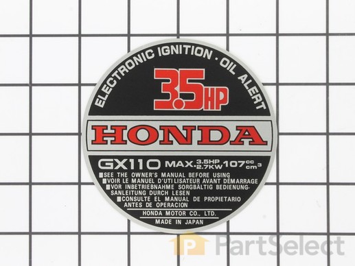 10018600-1-M-Honda-87521-ZE0-830-Emblem - External-Alert