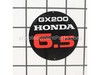 Emblem - 6.5 – Part Number: 87521-ZL0-010