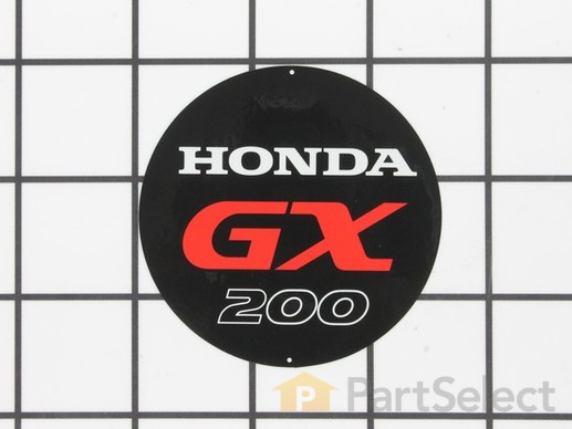 10018627-1-M-Honda-87521-ZL0-030-Emblem - Gx200