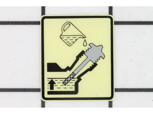 10018812-1-M-Honda-87594-VA9-000-Mark- Oil Caution