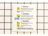 Label-Caution – Part Number: 89016833230