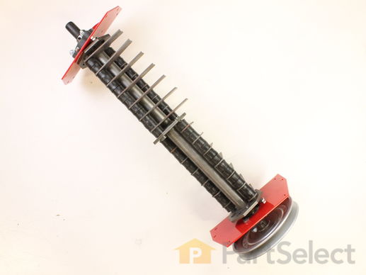 10021354-1-M-Classen-900003-Main Shaft Assembly Complete (with end plates, Bearings, pulley,