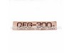 Name Plate Qeg-300 – Part Number: 90430800230