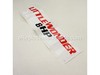 Little Wonder Housing Label-8 Hp – Part Number: 910612