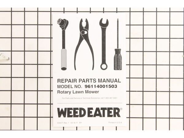 10024055-1-M-Weed Eater-917439471-Repair Parts Manual