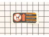 Label, Hot Surface Warning – Part Number: 940230102