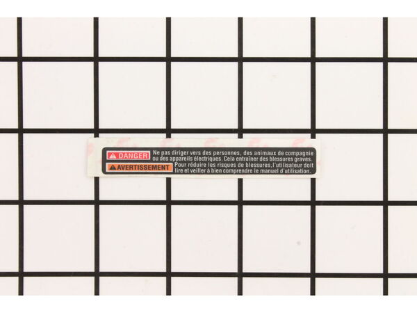 10032411-1-M-Ryobi-940324030-Trigger Handle Warning Label