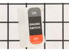 Engine Switch Label – Part Number: 940474001