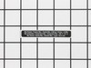 Specifications Label – Part Number: 940489004