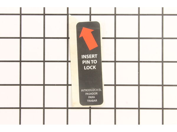 10032469-1-M-Homelite-940514004-Lock Pin Label
