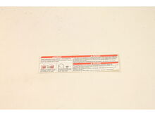 Cpsc Label – Part Number: 940515016