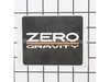 Zero Gravity Label – Part Number: 940595002