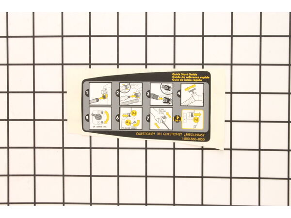 10032538-1-M-Ryobi-940617007-Label, Quick Start Guide