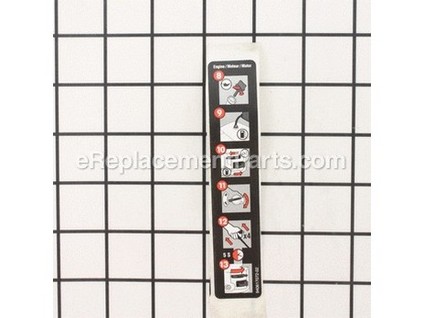 10032571-1-M-Homelite-940617072-Engine Start Label