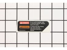 Wand Warning Label – Part Number: 940654083