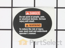 Label (Wand Warning) – Part Number: 940654084