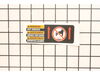 Hot Surface Label – Part Number: 940680015
