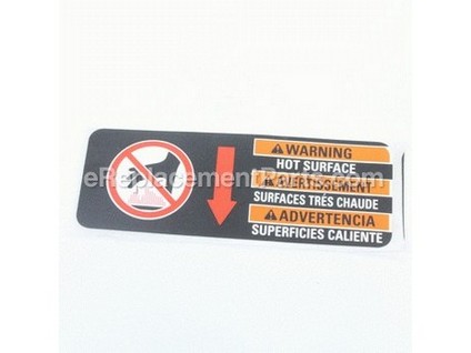 10032837-1-M-Homelite-940680027-Label (Hot Muffler)