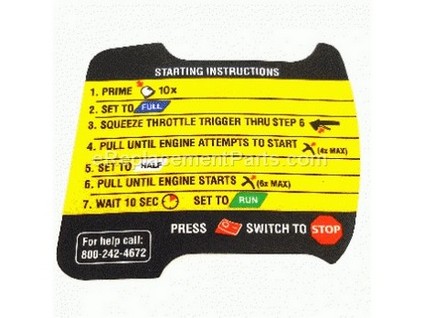 10032856-1-M-Homelite-940686065-Starting Label