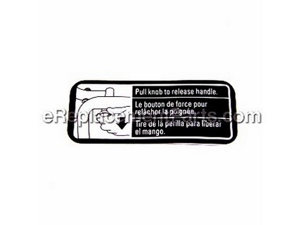 10032861-1-M-Ridgid-940693003-Handle Release Label