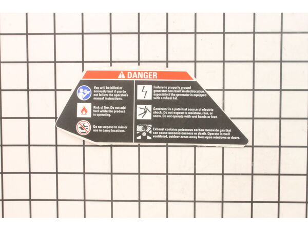 10032939-1-M-Ridgid-940707016-Danger Warning General Label