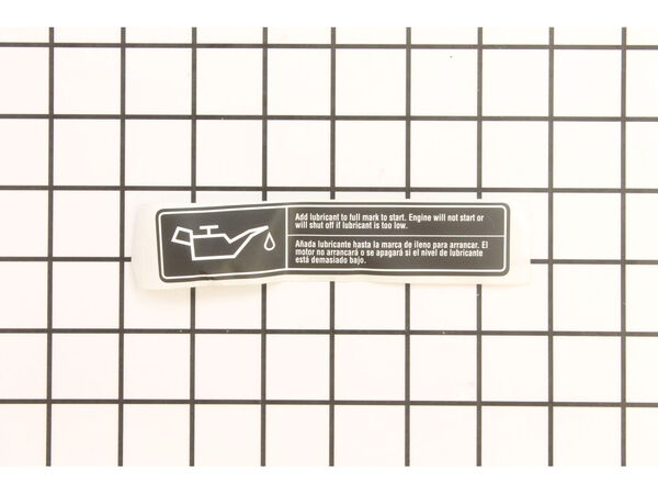 10032965-1-M-Homelite-940708006-Engine Lubricant Label