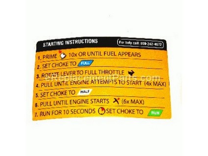 10033024-1-M-Homelite-940734078-Label- Starting Instructions