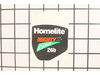 Logo Label – Part Number: 940752001