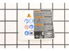 Warning Labels – Part Number: 940777014