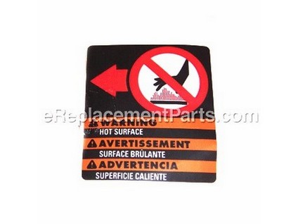 10033079-1-M-Ridgid-940778003-Hot Muffler Label