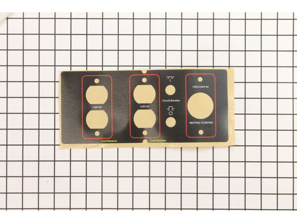 10033137-1-M-Homelite-940780006-Control Panel Label