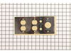 Control Panel Label – Part Number: 940780006