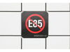 E85 Label – Part Number: 940872001