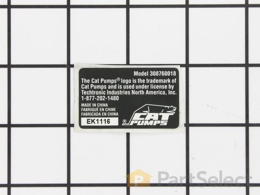 10033215-1-M-Homelite-940893001-Trigger Handle Max Pressure Label