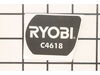 10033251-1-S-Ryobi-940968017-C4618 Label