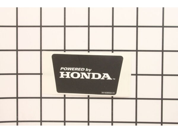10033509-1-M-Homelite-941608002-Powered By Honda Label