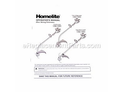 10037116-1-M-Homelite-983000337-Operator'S Manual