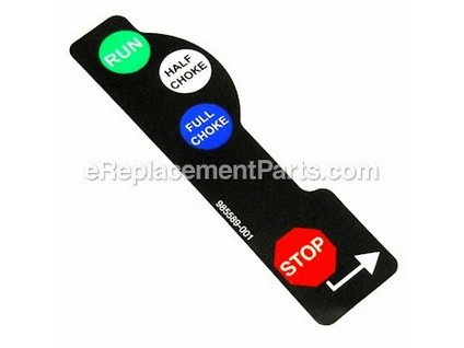 10037593-1-M-Homelite-985589001-Decal, Choke