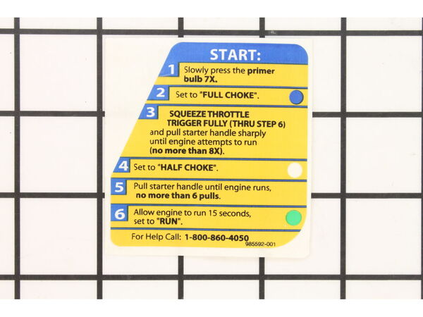 10037595-1-M-Ryobi-985592001-Starting Label