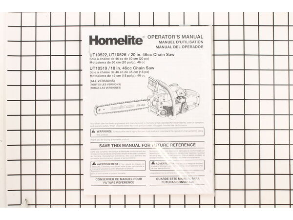 10037765-1-M-Homelite-987000393-Operator's Manual (960970013)