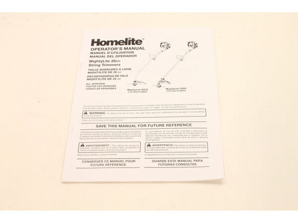 10037808-1-M-Homelite-987000618-Operators Manual