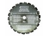 8" Clearing Saw Blade (20mm Arbor, 22 teeth) – Part Number: 99944200130C