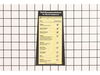 Label – Part Number: A13282