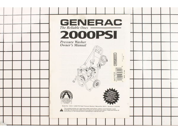 10042987-1-M-Briggs and Stratton-B4319GS-Manual-Owners 1330-0