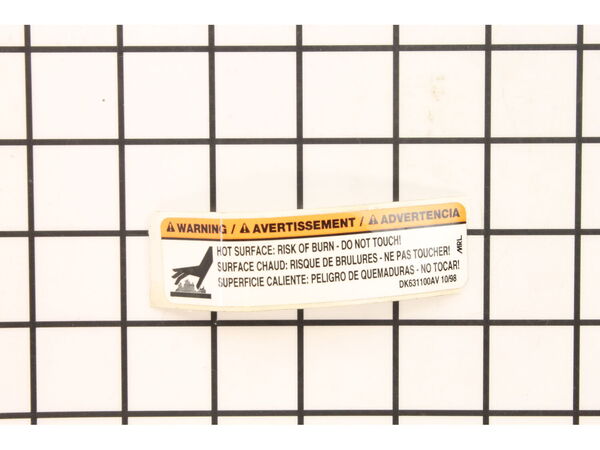 10044509-1-M-Campbell Hausfeld-DK631100AV-Hot Surface Decal