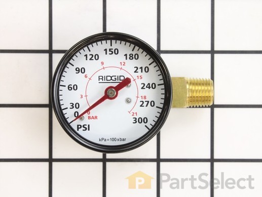 10046169-1-M-Campbell Hausfeld-GA032400AV-Outlet Gauge-1/4 In.NPT